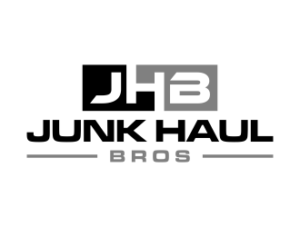 Junk Haul Bros logo design by p0peye
