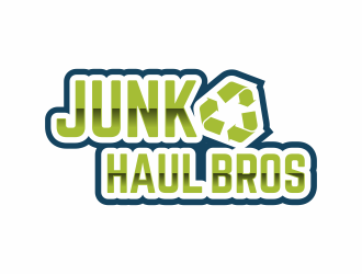 Junk Haul Bros logo design by Zeratu