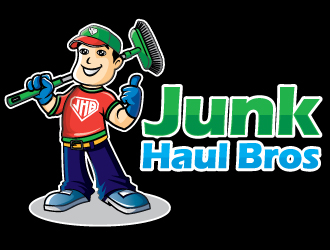 Junk Haul Bros logo design by Sandip