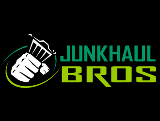 Junk Haul Bros logo design by Coolwanz