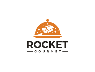 Rocket Gourmet logo design by restuti