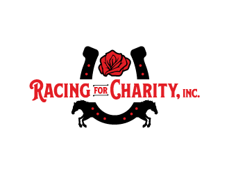 Racing for Charity, Inc. logo design by lestatic22