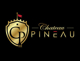 Chateau Pineau logo design by REDCROW