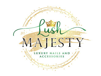 Lush Majesty LLC logo design by REDCROW