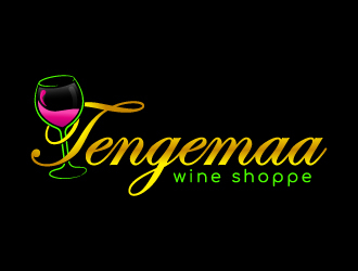 Tengemaa Wine Shoppe logo design by MUSANG