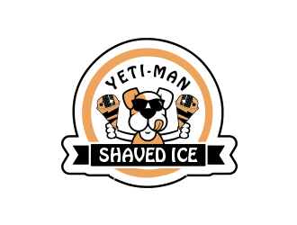 YETI-MAN SHAVED ICE logo design by Rexi_777