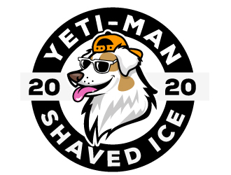 YETI-MAN SHAVED ICE logo design by Logoboffin