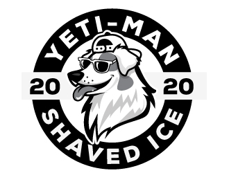 YETI-MAN SHAVED ICE logo design by Logoboffin