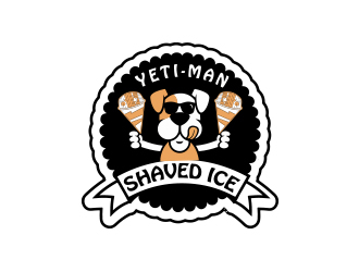 YETI-MAN SHAVED ICE logo design by Rexi_777