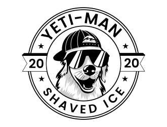 YETI-MAN SHAVED ICE logo design by rgb1