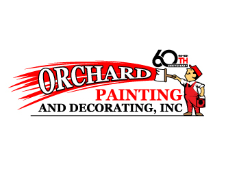 Orchard Painting and Decorating, Inc. logo design by dasigns