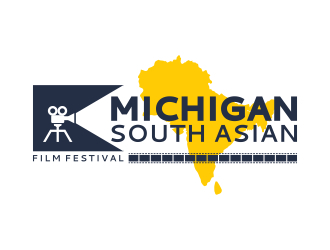 Michigan South Asian Film Festival logo design by naldart