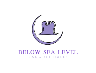 BELOW SEA LEVEL - Banquet Halls logo design by berkahnenen