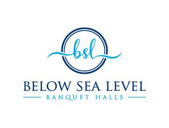 BELOW SEA LEVEL - Banquet Halls logo design by maserik