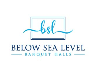 BELOW SEA LEVEL - Banquet Halls logo design by maserik