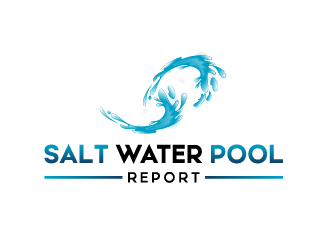 Salt Water Pool Report logo design by axel182