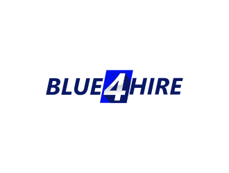 Blue4hire, LLC logo design by FloVal