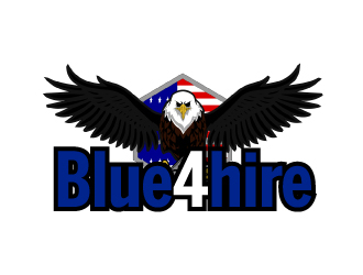 Blue4hire, LLC logo design by AamirKhan