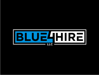 Blue4hire, LLC logo design by veter
