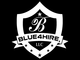 Blue4hire, LLC logo design by Suvendu