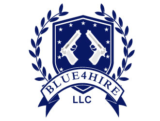 Blue4hire, LLC logo design by Suvendu