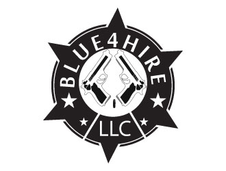 Blue4hire, LLC logo design by Suvendu