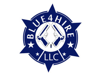 Blue4hire, LLC logo design by Suvendu