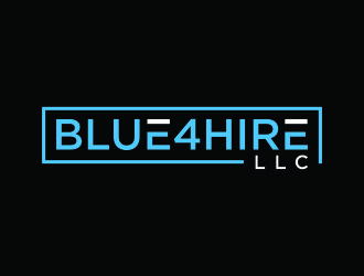Blue4hire, LLC logo design by mukleyRx