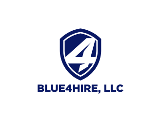 Blue4hire, LLC logo design by ekitessar