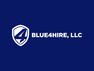 Blue4hire, LLC logo design by ekitessar