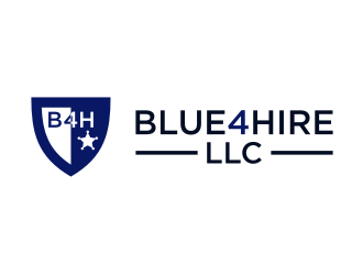 Blue4hire, LLC logo design by Garmos