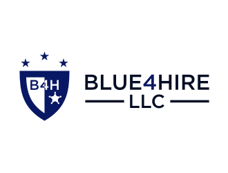 Blue4hire, LLC logo design by Garmos
