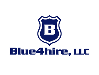 Blue4hire, LLC logo design by kunejo