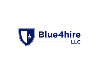 Blue4hire, LLC logo design by Galfine