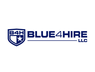 Blue4hire, LLC logo design by jaize