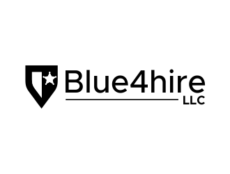 Blue4hire, LLC logo design by done