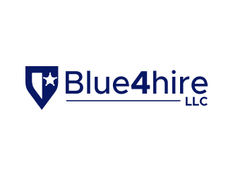 Blue4hire, LLC logo design by done
