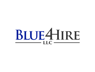 Blue4hire, LLC logo design by pionsign