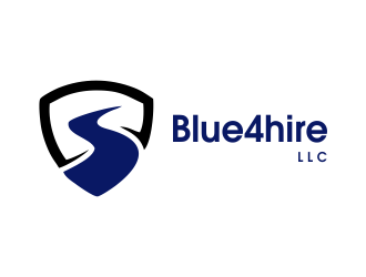 Blue4hire, LLC logo design by JessicaLopes