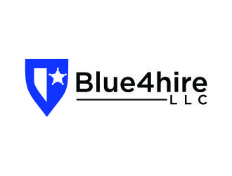 Blue4hire, LLC logo design by mukleyRx