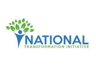 NATIONAL TRANSFORMATION INITIATIVE  logo design by AamirKhan