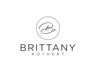 Brittany Rothert logo design by Galfine