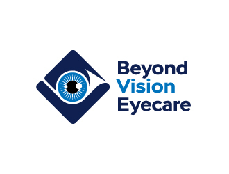 Beyond Vision Eyecare logo design by Marianne