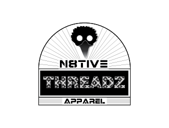 N8tive Threadz Apparel logo design by Sofia Shakir