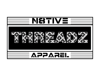 N8tive Threadz Apparel logo design by Sofia Shakir