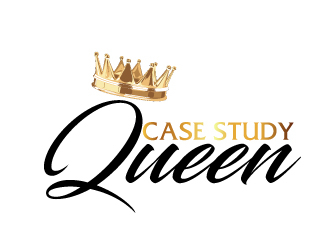 Case Study Queen logo design by AamirKhan