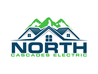 North Cascades Electric logo design by AamirKhan
