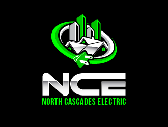 North Cascades Electric logo design by PRN123