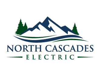 North Cascades Electric logo design by akilis13