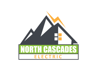 North Cascades Electric logo design by AdenDesign